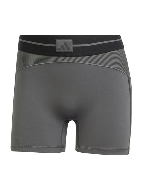 ADIDAS PERFORMANCE Funktionsbluse 'Hyperglam'  mørkegrå / sort