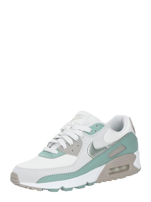 Nike Sportswear Sneaker low 'Air Max 90'  lysegrå / mint / sølv / hvid