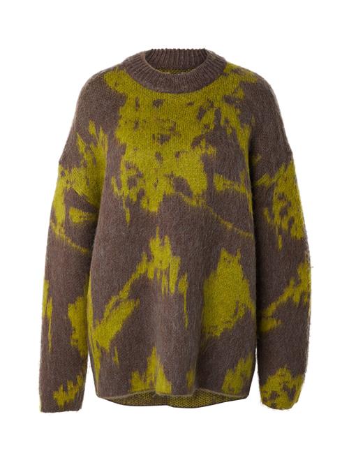 TOPSHOP Pullover i overstørrelse 'KATRINA'  umbra / kiwi