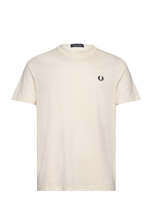 Crew Neck T-Shirt Fred Perry Cream