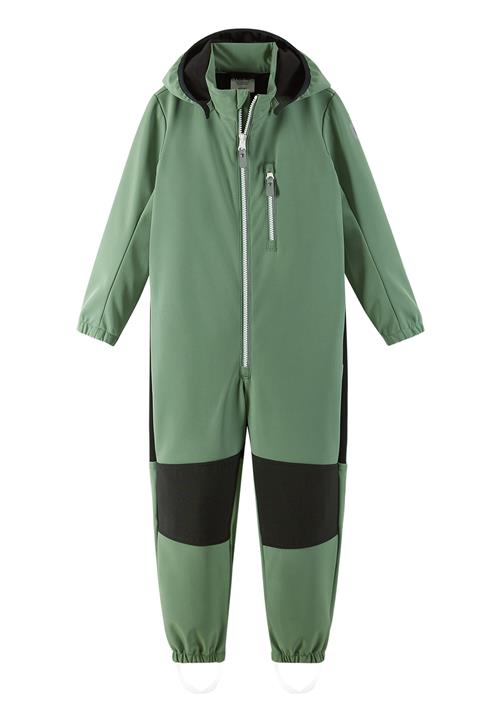 Reima Nurmes Softshell Samlet Set Green Clay  Green Clay-122 cm  Grøn  122 cm  Unisex