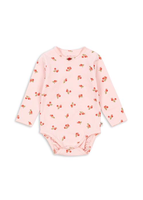 Konges Sløjd Basic Ls Body Gots Rosa Pink Basic Ls Body Gots Rosa Pink 3 Y  Lyserød  3 år  kvinde