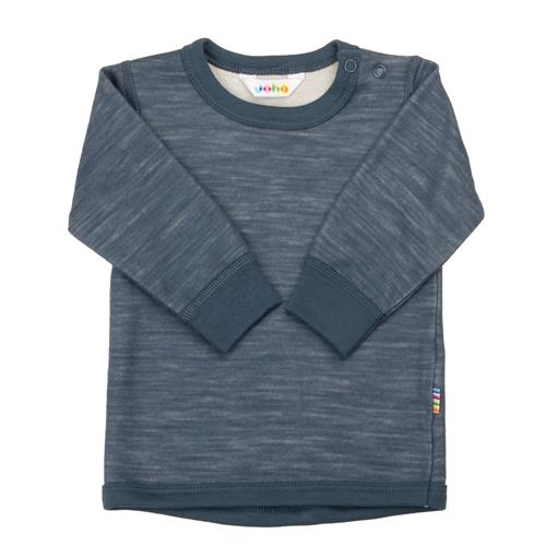 Joha Langærmet Uldtop Dark Denim  Dark Denim-120 cm Wool Blå  120 cm  mand