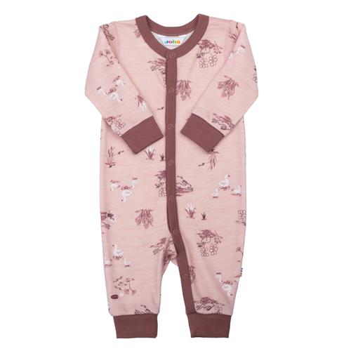 Joha Uld Onesie Light Pink  Light Pink-90 cm Wool Lyserød  90 cm  kvinde