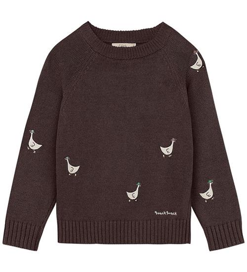 Fliink Bluse - Strik - Mahdi - Coffee Bean