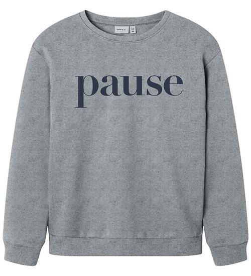 Name It Sweatshirt - NkmNello - Grey Melange
