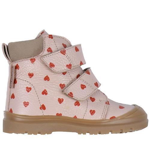Angulus Vinterstøvler - Tex - Rose Hearts/Dusty Mauve
