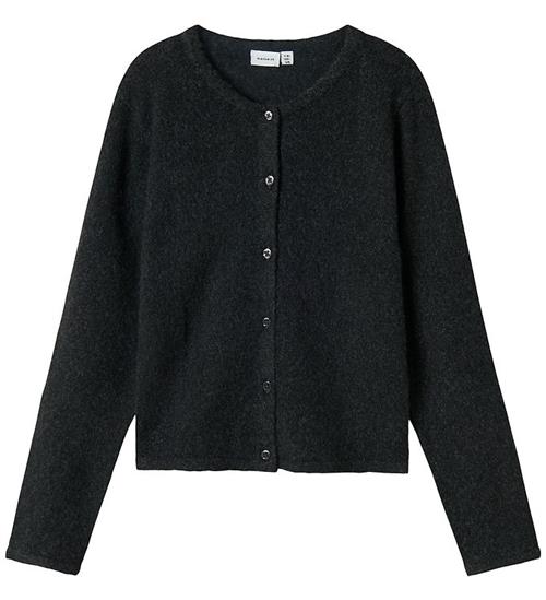 Name It Cardigan - Strik - NkfSaluna - Dark Grey Melange