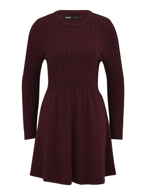 Only Petite Strikkjole 'ONLFIA'  vinrød