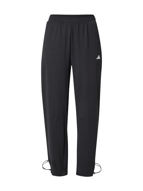 ADIDAS PERFORMANCE Sportsbukser  sort / hvid
