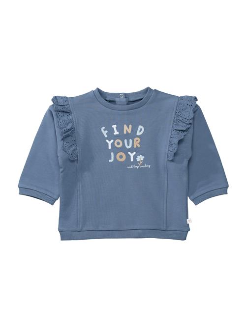 Se STACCATO Sweatshirt  sand / navy / hvid ved About You