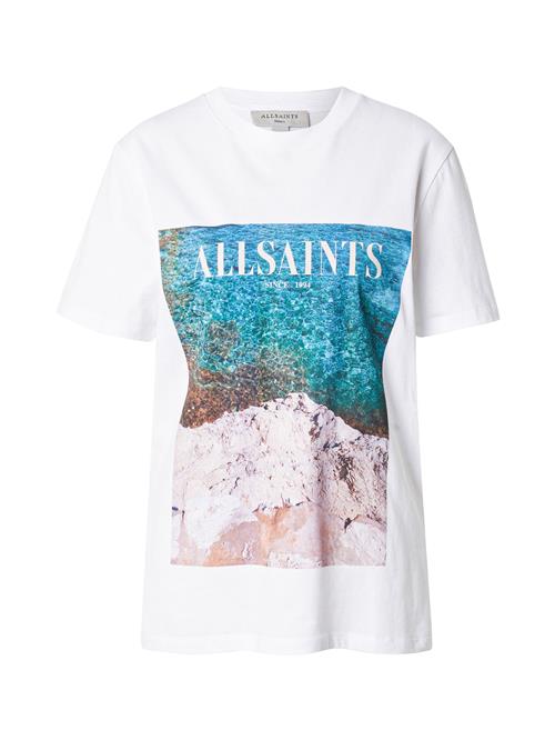 AllSaints Shirts 'RIONI'  beige / blå / brun / hvid