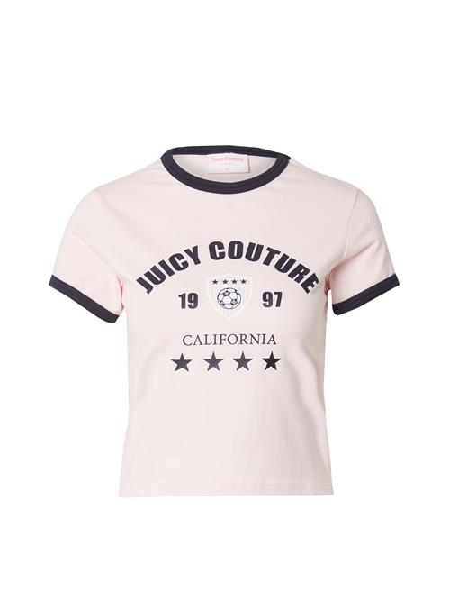 Se Juicy Couture Shirts 'The Arched Football Ringer'  pastelpink / sort / hvid ved About You