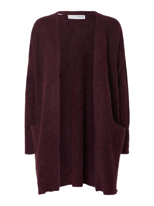 SELECTED Cardigan 'SLFLulu'  vinrød