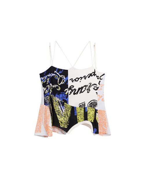 Desigual Overdel  blandingsfarvet / hvid