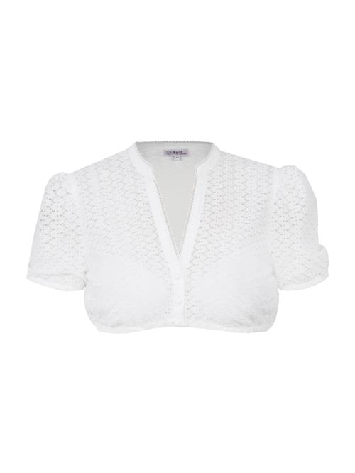 MARJO Dirdnl-bluse 'Haunsheim'  hvid