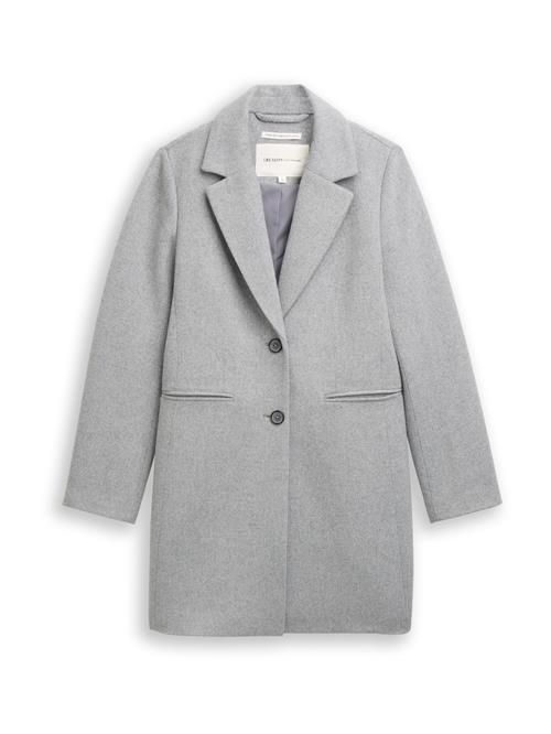 TOM TAILOR DENIM Overgangsfrakke  lysegrå