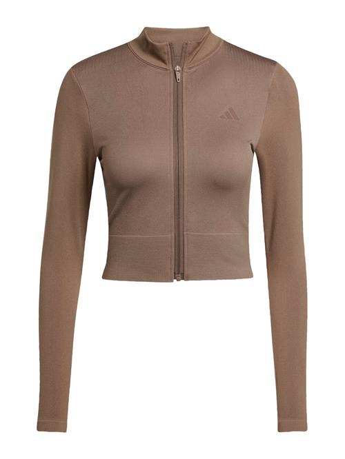 ADIDAS PERFORMANCE Sportssweatjakke  choko
