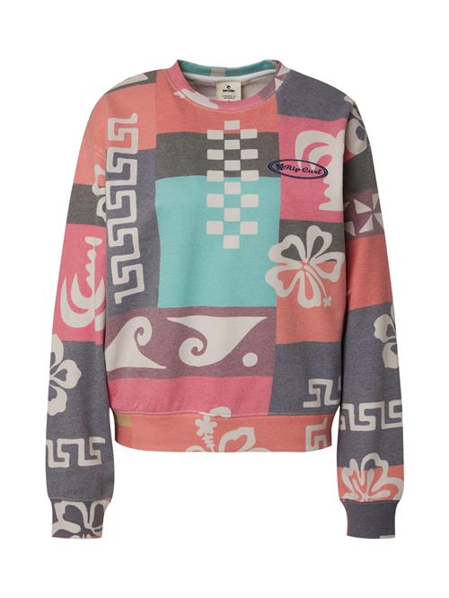 RIP CURL Sportsweatshirt 'KEEPSAKES'  lysegrå / mørkegrå / orange / lyserød