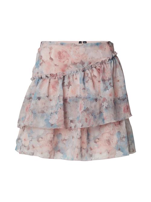 VERO MODA Nederdel 'VMSABRINA'  lyseblå / taupe / rosé