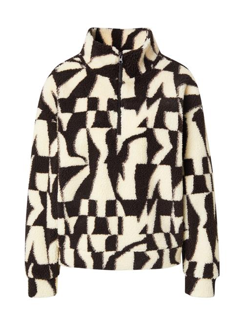 ONLY Pullover 'ONLNEW JANNE'  creme / mørkebrun