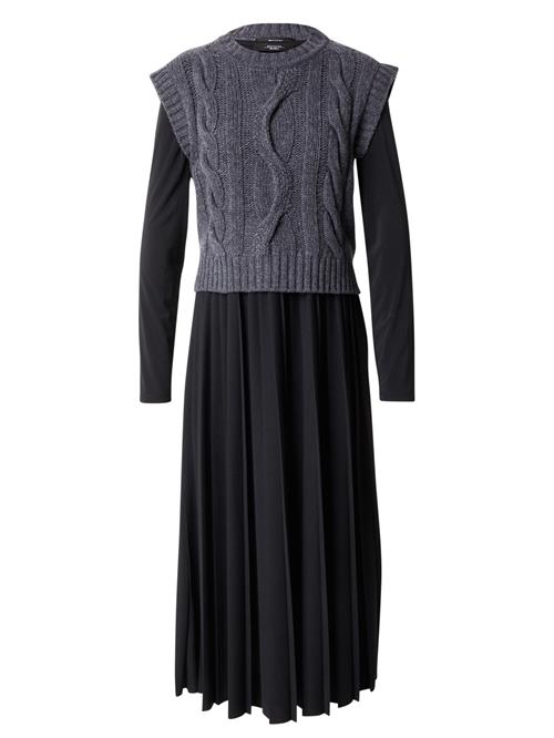 Weekend Max Mara Kjole 'EBRO'  grå-meleret / sort