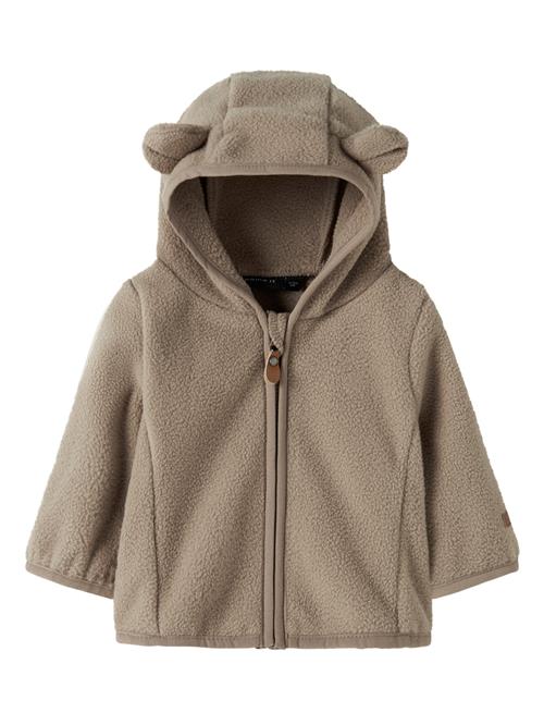 Se NAME IT Fleece Jakke Meeko Timber Wolf hos SmartKidz
