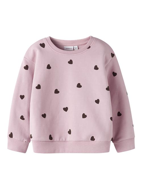 Se NAME IT Sweatshirt Neheart Burnished Lilac hos SmartKidz
