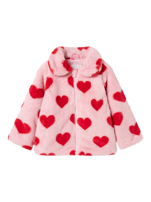 Se NAME IT Jakke Fake Fur Mindy Hjerte Nosegay hos SmartKidz