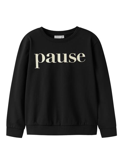 Se NAME IT Sweatshirt Noriana Black hos SmartKidz