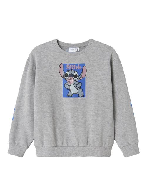 Se NAME IT Sweatshirt Stitch Akira Grey Melange hos SmartKidz