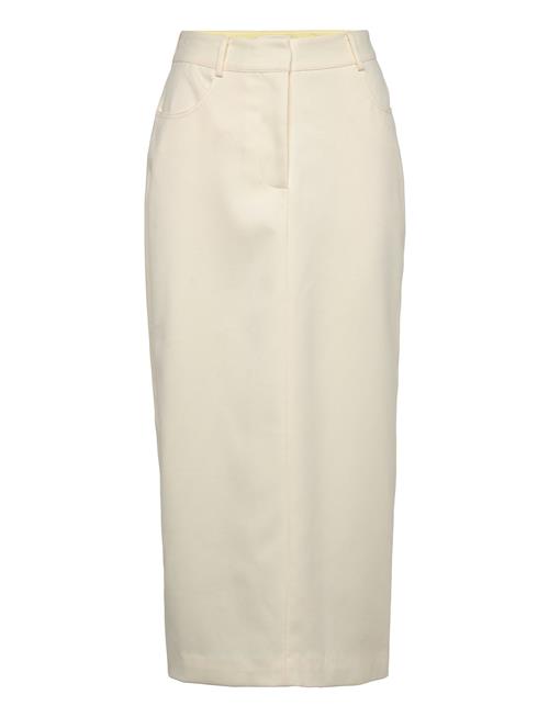 Asta Pencil Midi Skirt Malina Yellow