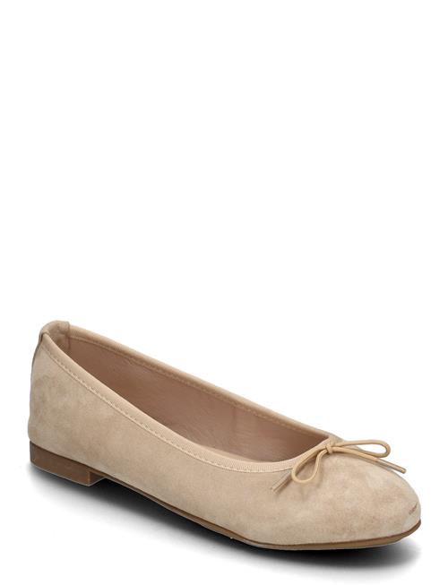 Biamadison Ballerina Suede Bianco White