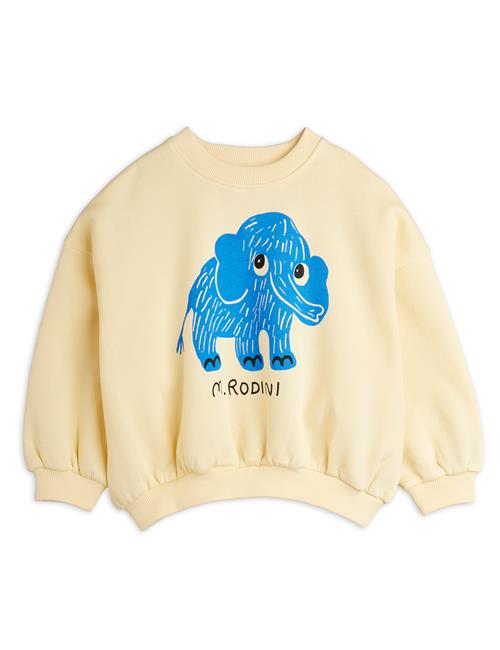 Mini Rodini GOTS Mammoth Sweatshirt  Offwhite 92/98 cm  Hvid  92/98 cm  mand