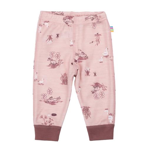 Joha Leggings I Uld Light Pink  Light Pink-50 cm Wool Lyserød  50 cm  kvinde