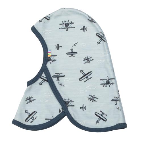 Joha Balaclava I Enkelt Lag Af Uld Light Blue  Light blue-52 cm  Blå  52 cm  mand