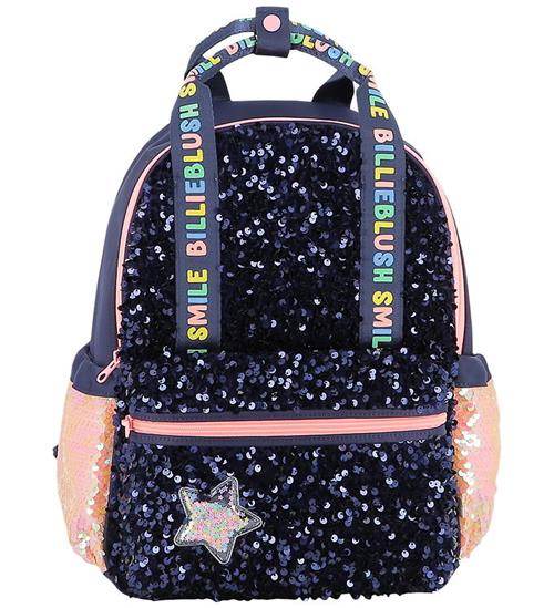 Billieblush Rygsæk - Navy m. Palietter