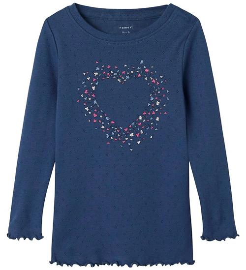 Name It Bluse - NmfNimma - Blue Indigo