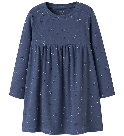Name It Kjole - NmfNelia - Blue Indigo