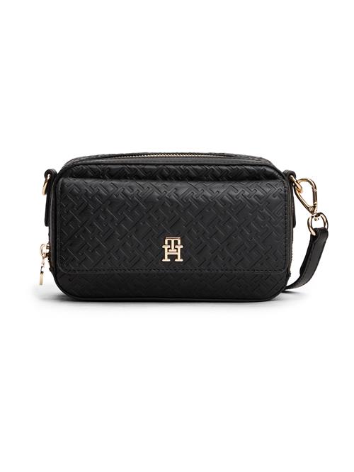 TOMMY HILFIGER Skuldertaske  guld / sort