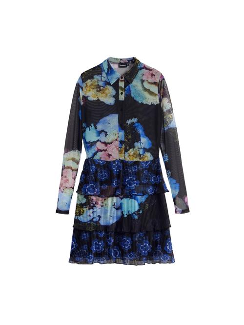 Desigual Blusekjole  blandingsfarvet / sort