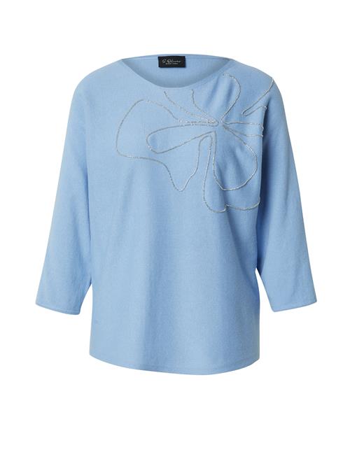 s.Oliver BLACK LABEL Pullover  himmelblå / sølv
