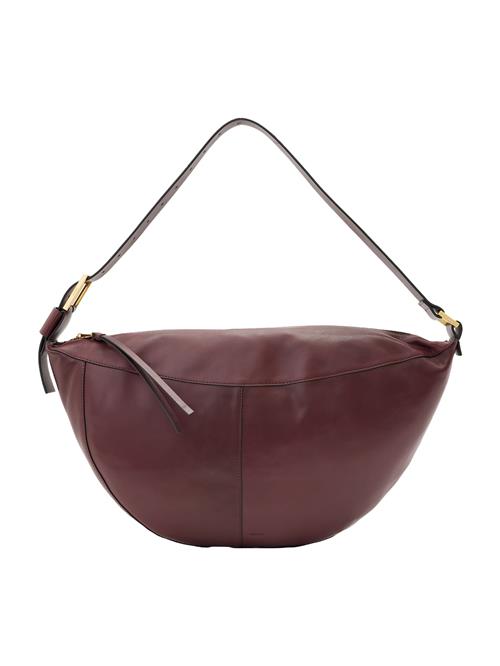 AllSaints Skuldertaske 'LUNA'  vinrød