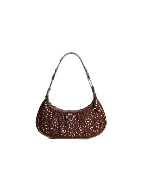 Bershka Skuldertaske  brun