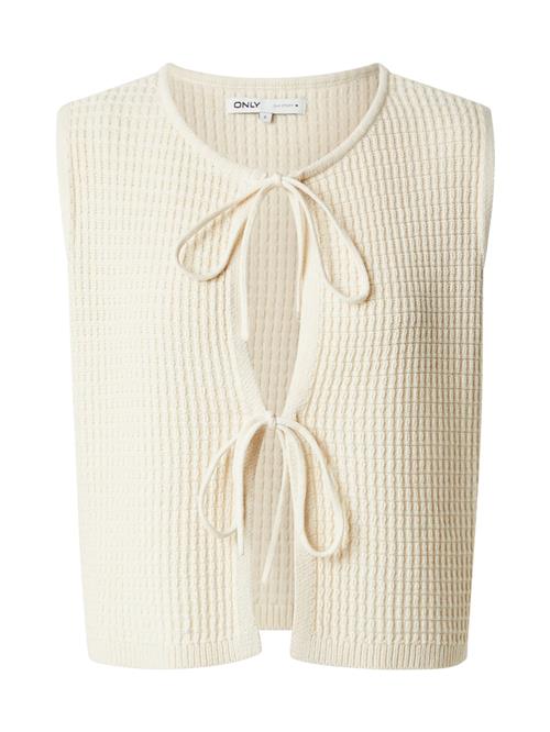 Se ONLY Vest 'ONLBIRTIE'  creme ved About You