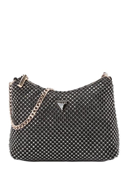 GUESS Skuldertaske 'ZALINA TOP ZIP SHOULDER BAG'  antracit