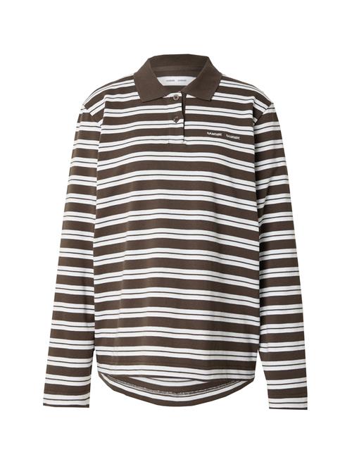 Samsøe Samsøe Shirts 'Dover'  brun / hvid