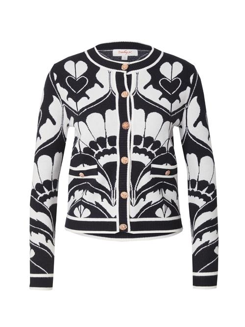Derhy Cardigan 'BARCELONE'  sort / hvid