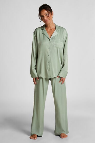 Hunkemöller Satinbukser Grøn