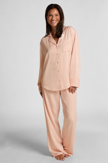 Hunkemöller Satinbukser Lyserød